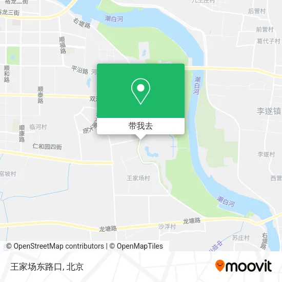 王家场东路口地图