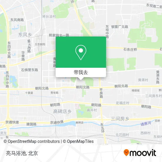亮马浴池地图