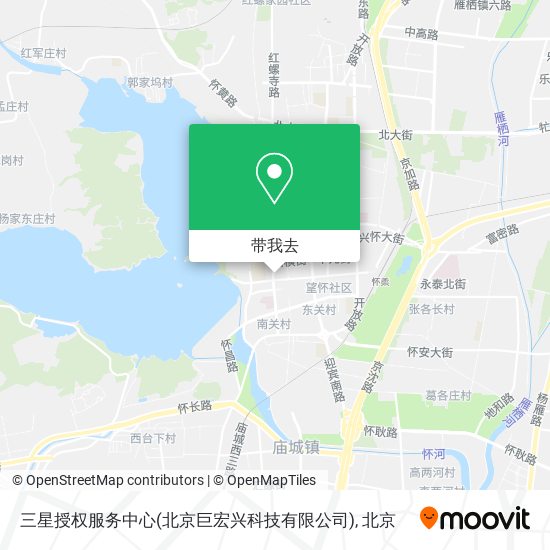 三星授权服务中心(北京巨宏兴科技有限公司)地图