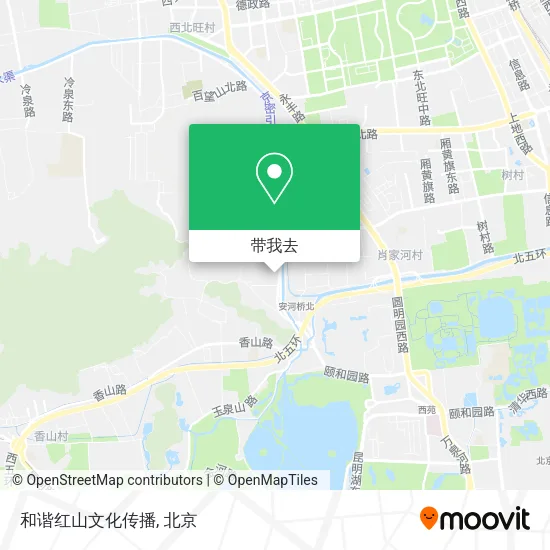 和谐红山文化传播地图
