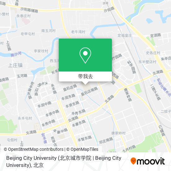 Beijing City University (北京城市学院 | Beijing City University)地图