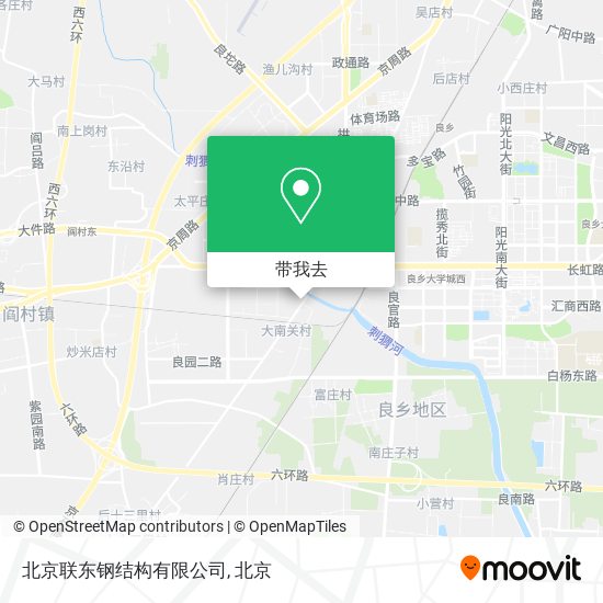 北京联东钢结构有限公司地图