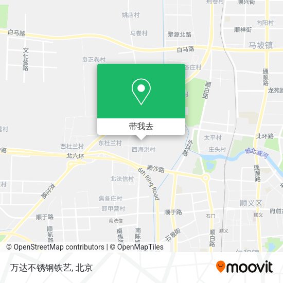 万达不锈钢铁艺地图