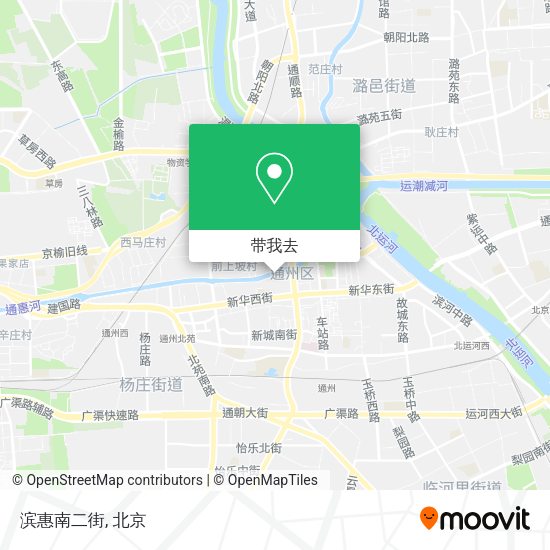 滨惠南二街地图