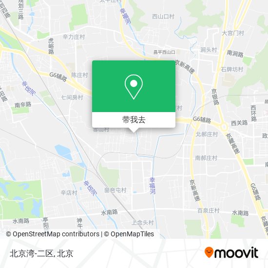 北京湾-二区地图