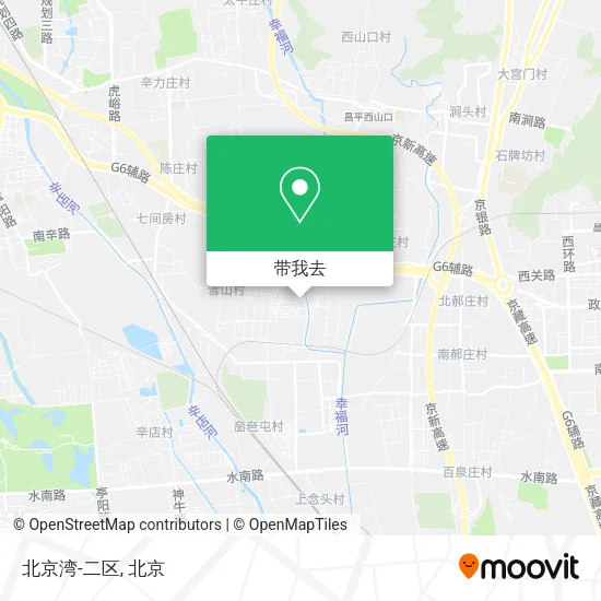 北京湾-二区地图