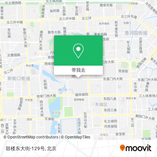 鼓楼东大街-129号地图
