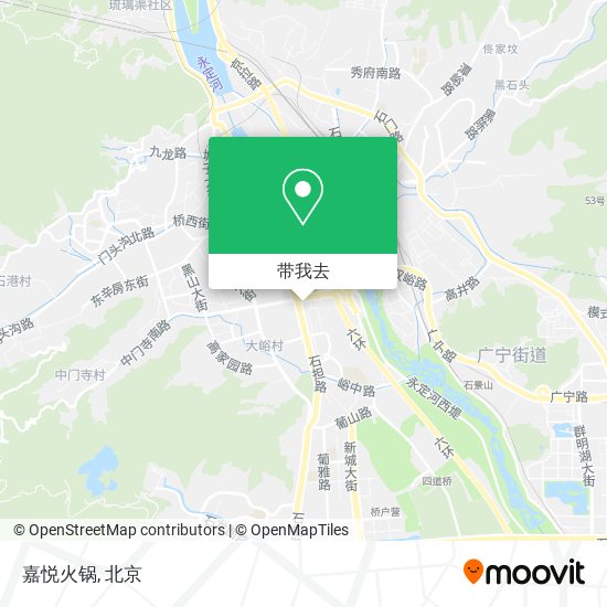 嘉悦火锅地图