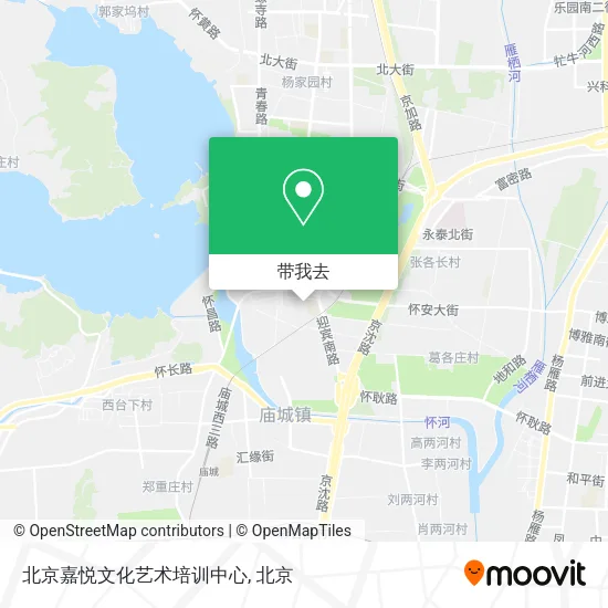 北京嘉悦文化艺术培训中心地图