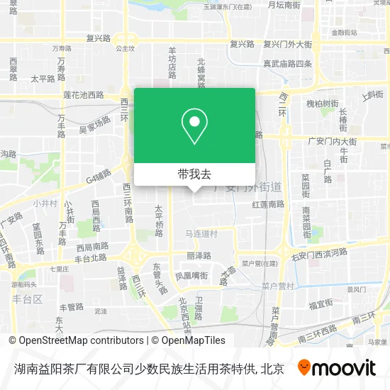 湖南益阳茶厂有限公司少数民族生活用茶特供地图