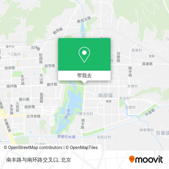 南丰路与南环路交叉口地图