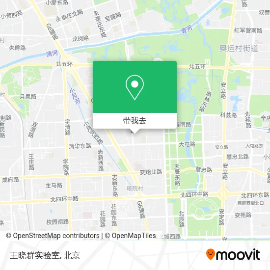 王晓群实验室地图