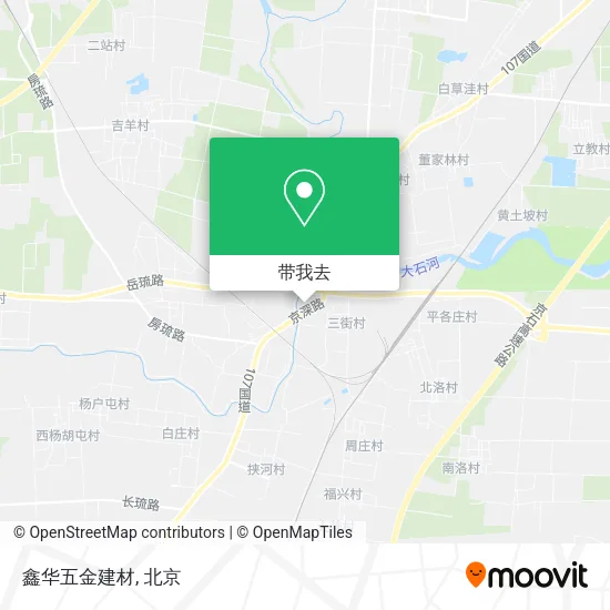 鑫华五金建材地图