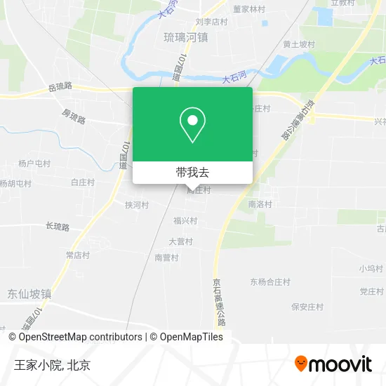 王家小院地图