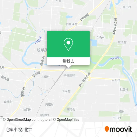 毛家小院地图