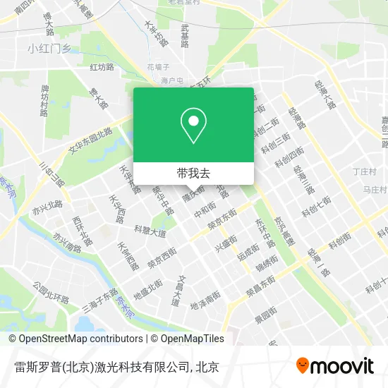 雷斯罗普(北京)激光科技有限公司地图