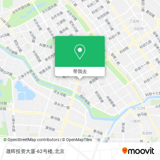 晟晖投资大厦-62号楼地图