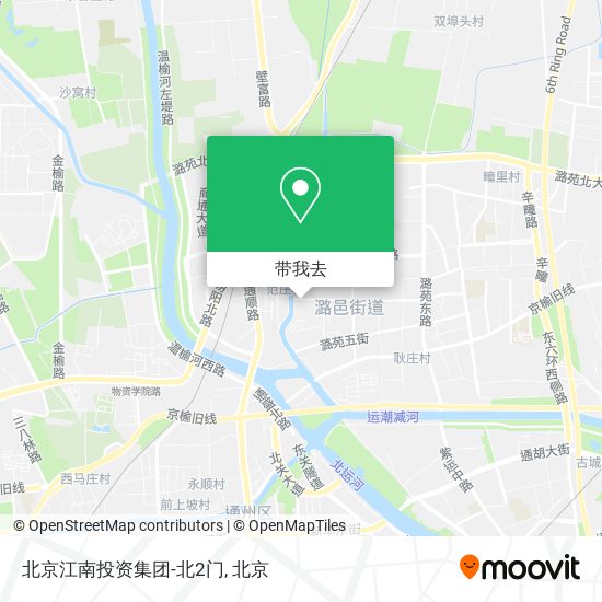 北京江南投资集团-北2门地图