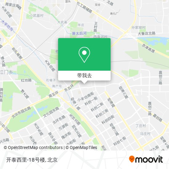 开泰西里-18号楼地图