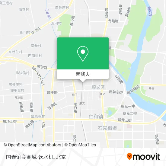 国泰谊宾商城-饮水机地图