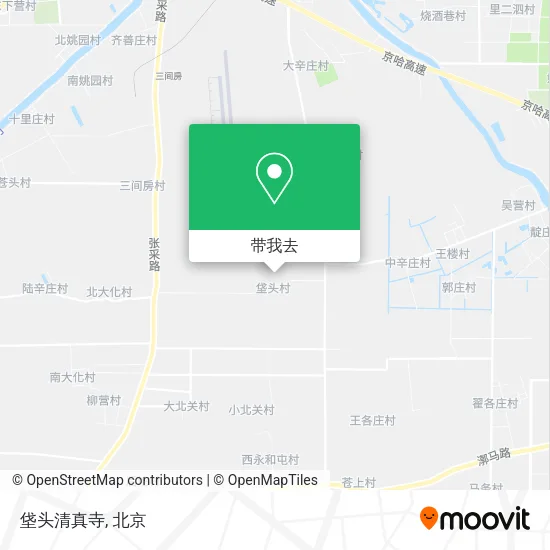 垡头清真寺地图