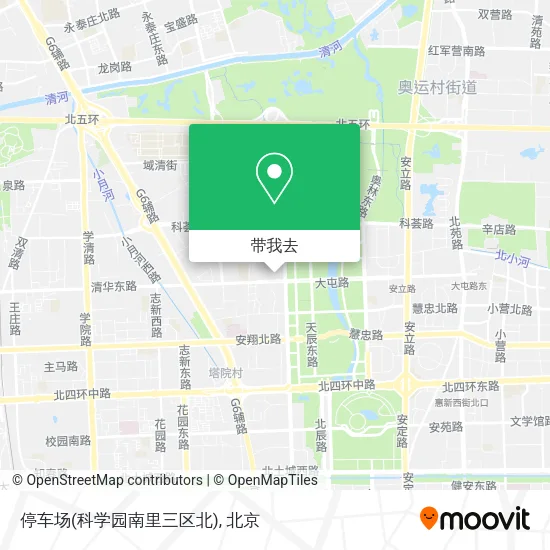 停车场(科学园南里三区北)地图