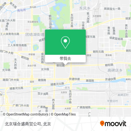 北京瑞合盛商贸公司地图