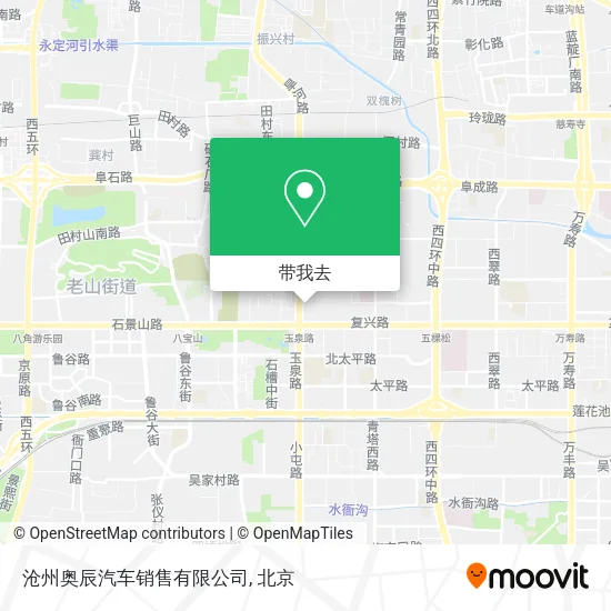 沧州奥辰汽车销售有限公司地图