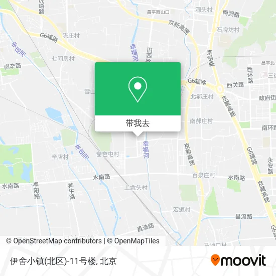 伊舍小镇(北区)-11号楼地图