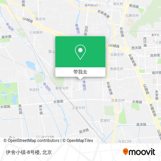 伊舍小镇-8号楼地图