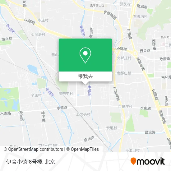 伊舍小镇-8号楼地图
