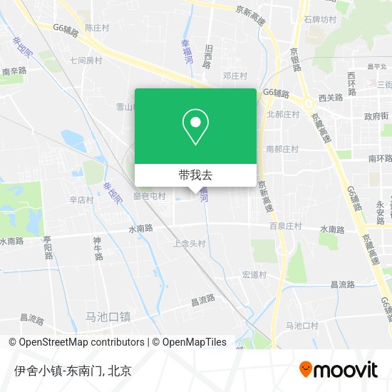 伊舍小镇-东南门地图