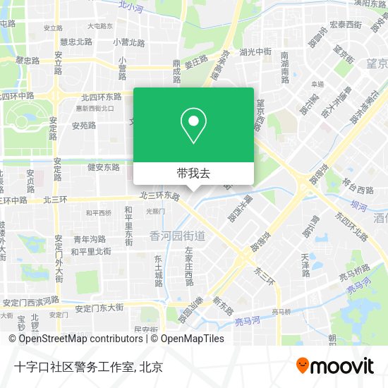 十字口社区警务工作室地图