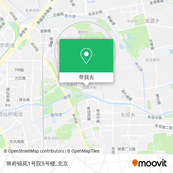 将府锦苑1号院5号楼地图