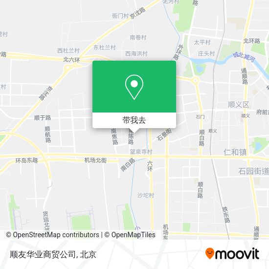 顺友华业商贸公司地图