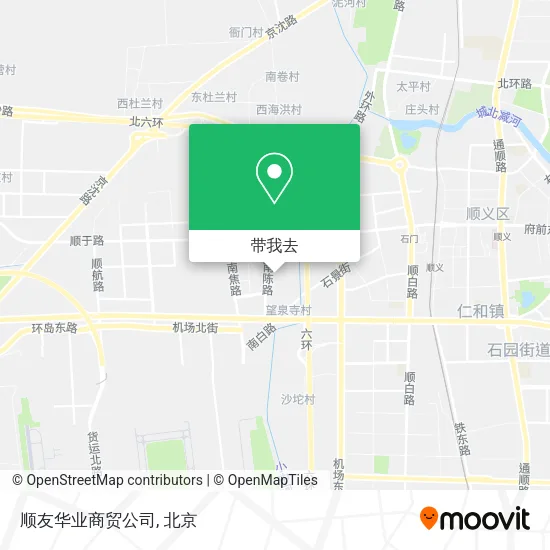 顺友华业商贸公司地图