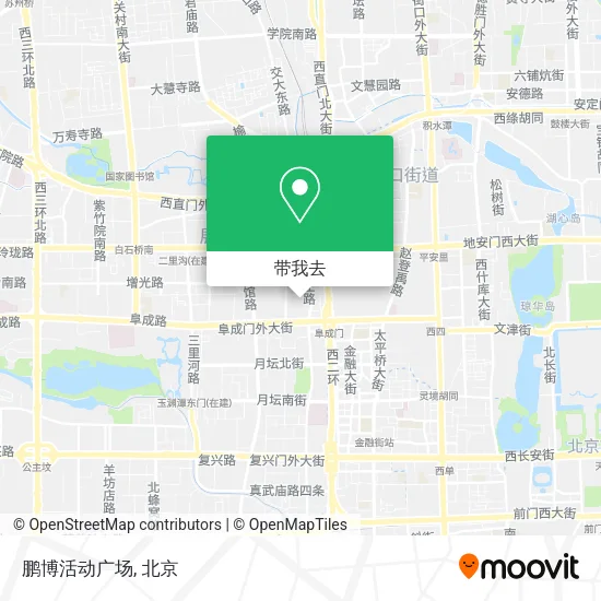 鹏博活动广场地图