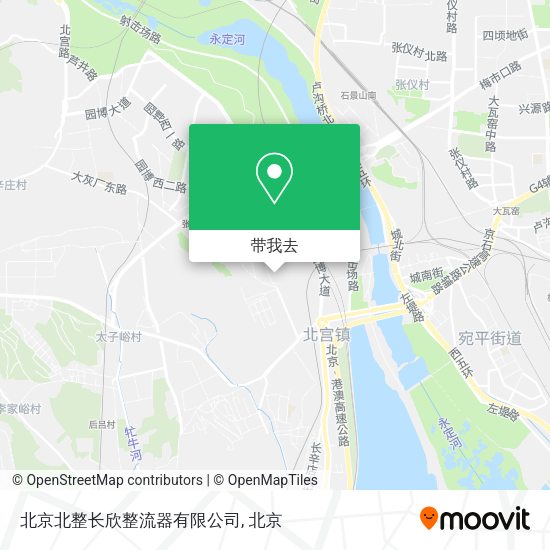 北京北整长欣整流器有限公司地图