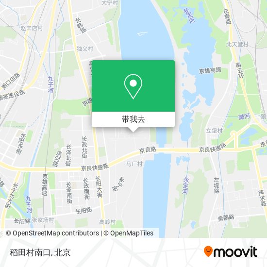 稻田村南口地图
