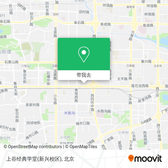 上谷经典学堂(新兴校区)地图