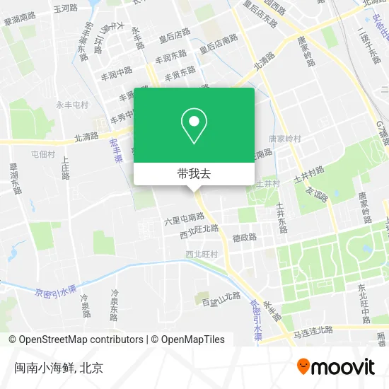 闽南小海鲜地图