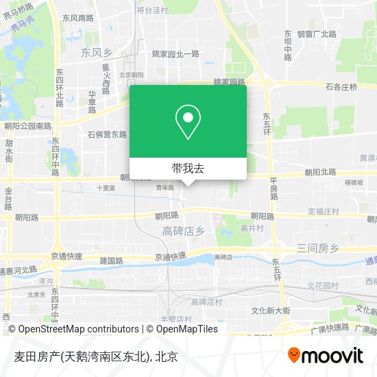 麦田房产(天鹅湾南区东北)地图