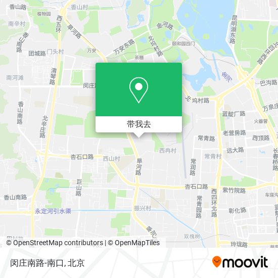 闵庄南路-南口地图