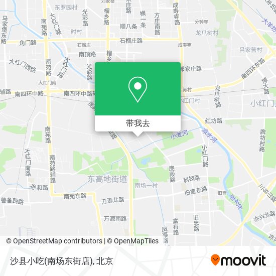 沙县小吃(南场东街店)地图