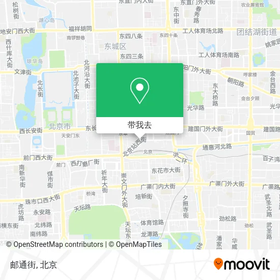 邮通街地图
