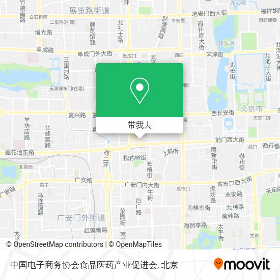 中国电子商务协会食品医药产业促进会地图