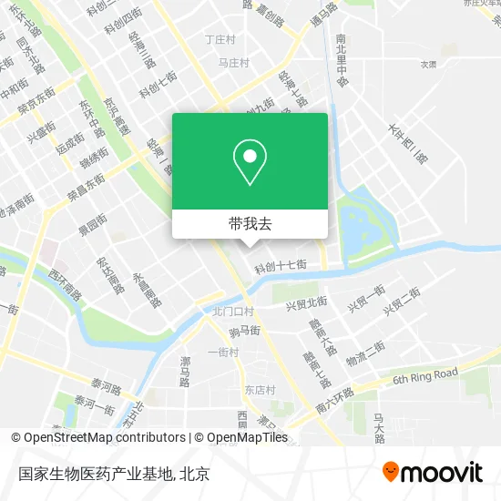 国家生物医药产业基地地图