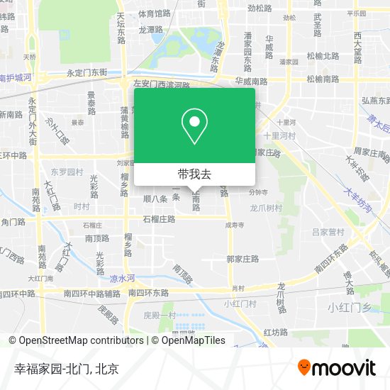 幸福家园-北门地图