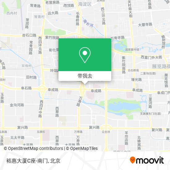 裕惠大厦C座-南门地图