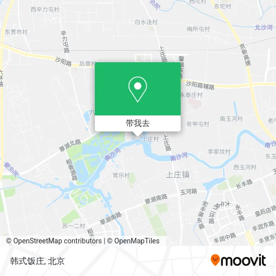 韩式饭庄地图